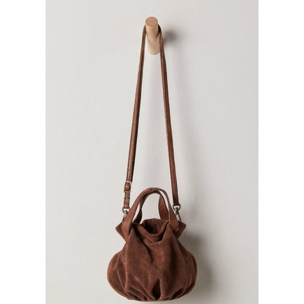 Free People | NWT | Suki Mini Tote Bag | Chocolate Espresso Brown | MSRP $78